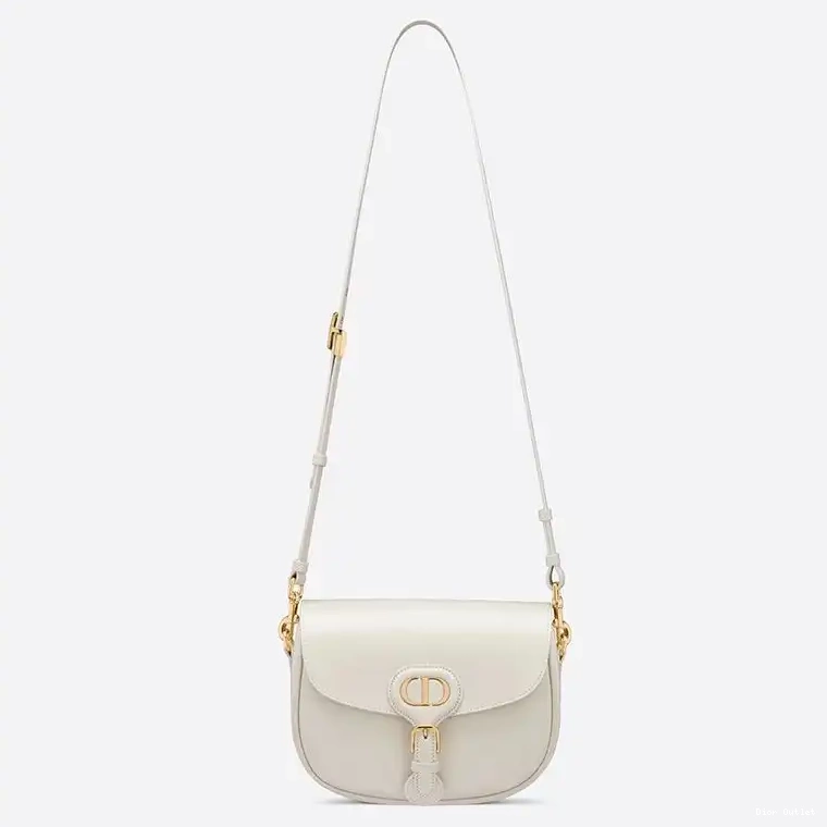 Dior Factory Outlet Bag Calfskin Medium Bobby Dior White Box 0508